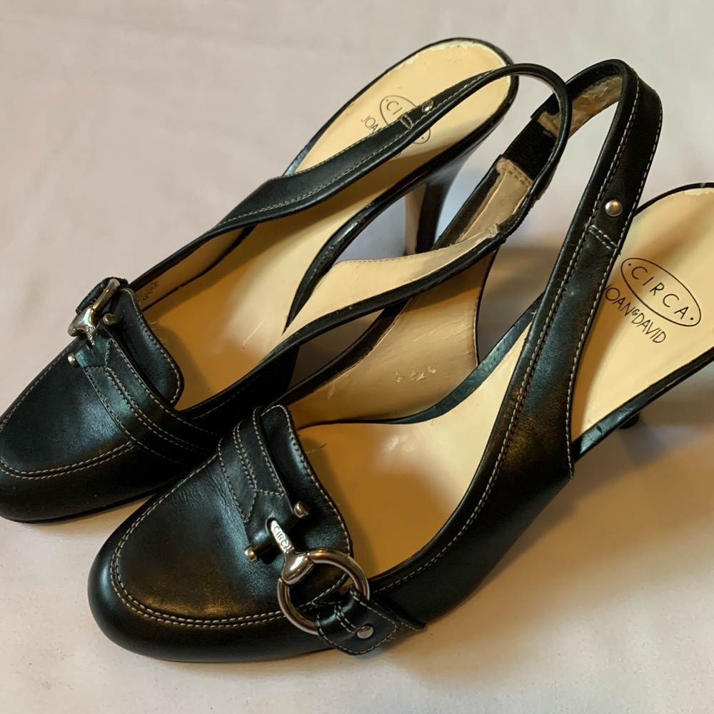 Circa John and David black heels